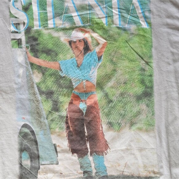 Shania Twain Vintage Inspired Let's Go Girls Offically Licensed Tee Sz XXL NWT - Picture 3 of 11